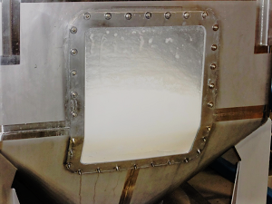 A working IBC industrial mixer A working IBC industrial mixer