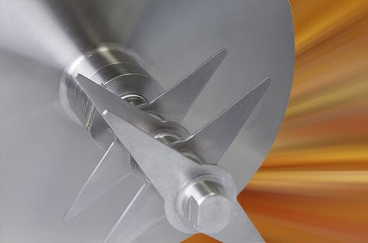 Use the Matcon intensifier to add high shear to your powder blending