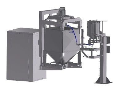 Matcon Liquid Addition to powder blending