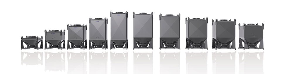 Stainless Steel IBCs for Powder Handling of Chemical Powders