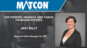 Matcon Welcomes Regional Sales Manager - Jaki Billy