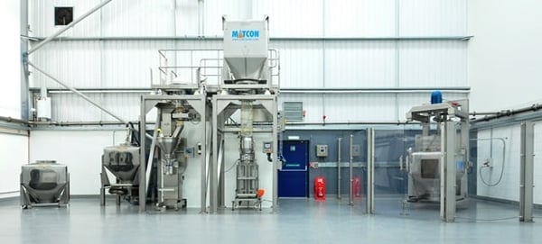 The Matcon Test Plant with IBC and Tumble Blender
