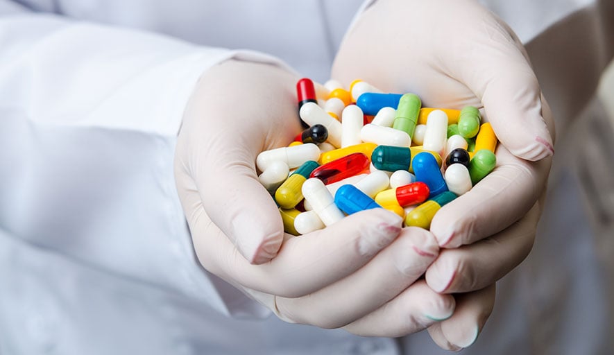 Pharma hands in design of pharmaceutical manufacturing plant Pharma hands in design of pharmaceutical manufacturing plant